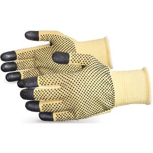 Dexterity® Ambidextrous Cut-Resistant Gloves - 6, 7, 13, Kevlar®, Nitrile/PVC, Dipped Fingertips/Dotted Palm & Back, ASTM ANSI Level A4, ANSI/ISEA 105 Level 4, Unrated, ANSI/ISEA 105 Level 5, Unrated