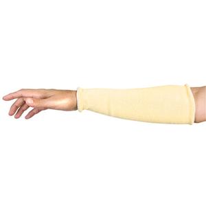 Contender™ Cut-Resistant Composite-Knit Sleeves - 18", ASTM ANSI Level A5, Yellow, Aramid