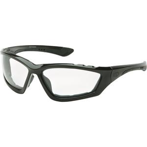 XS3 Plus® Safety Goggles - Closed, Clear, ANSI Z87+/Meets/Exceeds CSA Z94.3, Anti-Fog/Anti-Scratch, Elastic