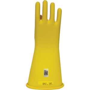 Arcguard Rubber Voltage Gloves - 8, 9, 10, 11, 12, 10" L, NFPA 70E, Yellow, 2, 1