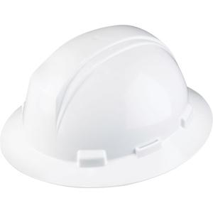 Dynamic™ Kilimanjaro™ Full Brim Hardhat - Ratchet, White, Orange, Dark Green, Navy Blue, Black, Red, Royal Blue, High Visibility Orange, High Visibility Yellow, Vented, Meets/Exceeds CSA Type 1/ANSI Type I