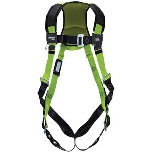 Miller® H500 Industry Comfort Full Body Harness - Fall Arrest, A, 420 lbs., Small/Medium, Universal, 2X-Large, Back, Tongue Buckle, Pass-Through/Mating, Steel