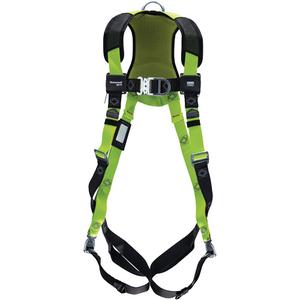 Miller® H500 Industry Comfort Full Body Harness - Ladder Climbing/Descent Control/Fall Arrest, ADL, 420 lbs., Small/Medium, Universal, 2X-Large, Back - Front, Quick-Connect, Quick-Connect, Steel