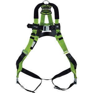 Miller® H500 Industry Standard Full Body Harness - Fall Arrest, A, 420 lbs., Small/Medium, Universal, 2X-Large, Back, Quick-Connect, Quick-Connect, Steel