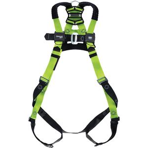 Miller® H500 Industry Standard Full Body Harness - Fall Arrest, A, 420 lbs., Small/Medium, Universal, 2X-Large, Back, Pass-Through/Mating, Pass-Through/Mating, Aluminum