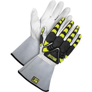 Deny™ Impact Resistant Gloves - Large, 2X-Large, 3X-Large, X-Large, Medium, Small, Gauntlet, Goatskin, Level 2, Level 3