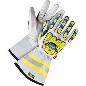Arc Tek™ Performance Impact Resistant Gloves - Large, 3X-Large, Medium, X-Small, Small, 2X-Large, X-Large, Non-Knit, Goatskin, Not Coated, Not Coated, ASTM ANSI Level A5, Unrated, Unrated, ANSI/ISEA 105 Level 5