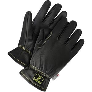 Deny™ Winter Lined Oil Resistant Gloves - Large, 2X-Large, Small, Medium, X-Large, 3X-Large, Non-Knit, Goatskin, Not Coated, Not Coated, ANSI/ISEA 105 Level 4/ASTM ANSI Level A5, Unrated, Unrated, ANSI/ISEA 105 Level 4