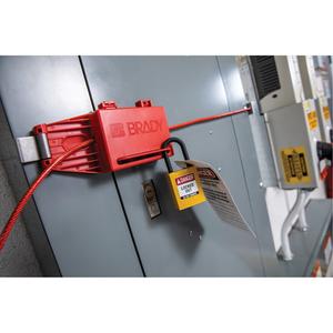 Panel Lockout - Circuit Breaker, 12" - 36", 3.2' (1 m), Steel, 6.24"