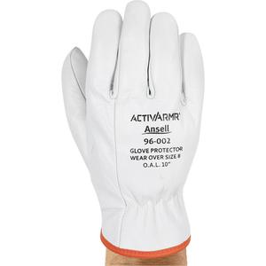 ActivArmr® 96-002 Low Voltage Leather Protector Gloves - 7, 8, 9, 10, 11, 12, 10" L, 00 & 0, Premium Goatskin, EN 388 2111B, ASTM F496, ASTM F969, EN 420:2003 + A1:2009, ISO 9001 2015