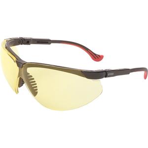 Uvex HydroShield® Genesis® XC Safety Glasses - Meets/Exceeds CSA Z94.3/ANSI Z87+, Amber, 50% Grey, Anti-Fog/Anti-Scratch, Black