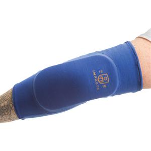 Pull-On Memory Foam Elbow Protector - Small, Medium, Large, X-Large, Blue