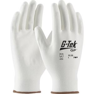 G-Tek® GP™ Coated Gloves - Large, Small, Medium, X-Large, 2X-Large, 13, Nylon, Polyurethane, Dipped Palm, Unlined, EN 388 Level 4, ANSI/ASTM Level A1, EN 388 Level 1 & A, EN 388 Level 3