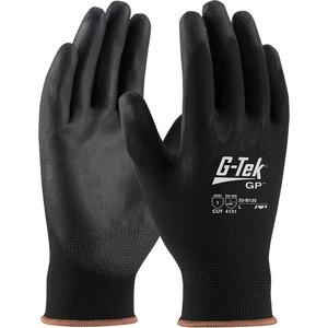 G-Tek® GP™ Coated Gloves - Large, Small, Medium, X-Large, 2X-Large, 13, Nylon, Polyurethane, Dipped Palm, Unlined, EN 388 Level 4, ANSI/ASTM Level A1, EN 388 Level 1 & A, EN 388 Level 3