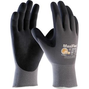 ATG MaxiFlex® Ultimate™ Gloves - X-Large/10, 15, Nylon, Foam Nitrile, Dipped Palm, Lycra®, Grey, EN 388 Level 4, ASTM ANSI Level A1, EN 388 Level 1, EN 388 Level 3