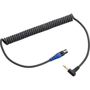 Peltor™ Cable with 3.5 mm Mono Connector - Black, ICOM, Kenwood, Hytera, Motorola, CE Approved