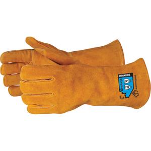 Endura® Deluxe Cut-Resistant Welding Gloves - Large, Small, Medium, X-Large, 2X-Large, Kevlar®, Split Cowhide, ANSI Level A5, ANSI Level 2, ANSI Level 5