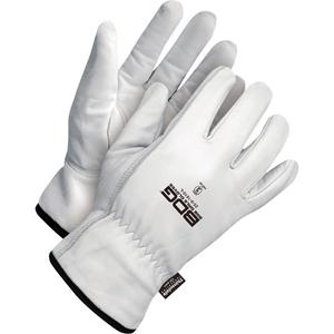 Classic Puncture Resistant Driver Gloves - Large, X-Small, Small, X-Large, 2X-Large, Thinsulate™, Grain Goatskin, Keystone, ANSI Level 3