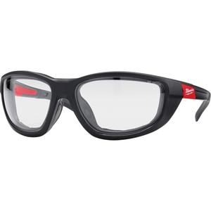 Performance Safety Glasses with Gaskets - Meets/Exceeds CSA Z94.3/ANSI Z87+, Clear, Smoke, Anti-Fog/Anti-Scratch