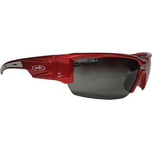 Hartley™ Safety Glasses - Meets/Exceeds CSA Z94.3, Grey, Red, Polarized, Red
