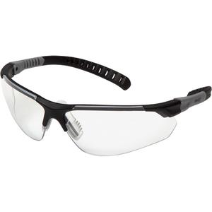 Sitecore™ H2MAX Safety Glasses - Meets/Exceeds CSA Z94.3/ANSI Z87+, Clear, Anti-Fog, Black & Grey
