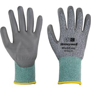 WorkEasy Cut Protective Gloves - X-Large/10, X-Small/6, Small/7, Medium/8, Large/9, 2X-Large/11, 13, HPPE/Glass Fibre, Polyurethane, Dipped Palm, ASTM ANSI Level A3/EN 388 Level C, EN 388 Level 4/ANSI/ISEA 105 Level 3