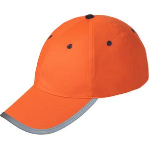147 Ball Cap - High Visibility Orange, Silver