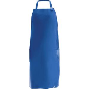 Endurosaf™ Bib Apron - Polyurethane, 50", 34", Blue