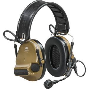 Peltor™ ComTac™ VI NIB Headset with Arc - Headband, None, 23, Coyote Brown