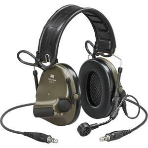 Peltor™ ComTac™ VI NIB Dual Lead Headset with Arc - Headband, None, 23, Green
