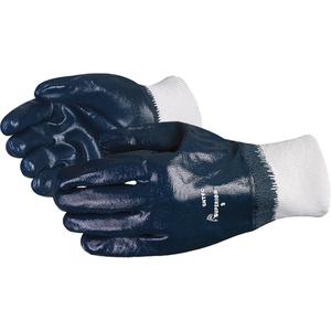 Chemstop™ Nitrile Coated  Glove - 10, 7, 8, 9, Knit Wrist, Cotton, Unrated, ANSI Level 2, ANSI Level 3, Full Dip
