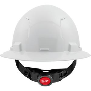 Full Brim Hardhat with 4-Point Suspension System - Ratchet, White, Yellow, Blue, Green, Red, Black, Orange, Grey, Vented, Meets/Exceeds CSA Type 1/ANSI Type I, Meets/Exceeds CSA Class C/ANSI Class C