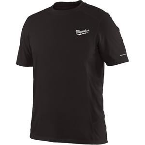 Workskin™ Short Sleeve Shirt - Polyester, Small, Medium, Large, X-Large, 2X-Large, 3X-Large, Black, Men's, Short sleeve