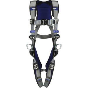 ExoFit™ X200 Comfort Vest Safety Harness - Work Positioning/Ladder Climbing/Fall Arrest, ALP, 310 lbs., Small, Medium, Large, X-Large, 2X-Large, Back - Front - Side, Quick-Connect, Quick-Connect, Grey