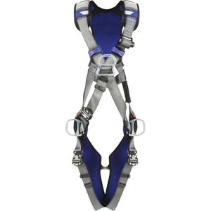 ExoFit™ X200 Comfort Crossover Safety Harness - Work Positioning/Ladder Climbing/Fall Arrest, ALP, 310 lbs., X-Small, Small, Medium, Large, X-Large, Back - Front - Side, Quick-Connect, Quick-Connect