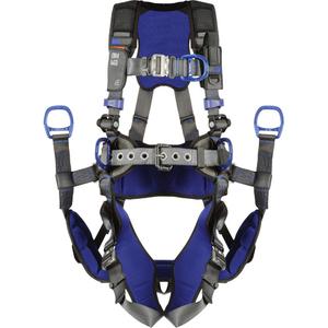 ExoFit™ X300 Comfort Tower Safety Harness - Work Positioning/Ladder Climbing/Fall Arrest, ALP, 310 lbs., Small, Medium, Large, X-Large, 2X-Large, Back - Front - Side, Quick-Connect, Quick-Connect