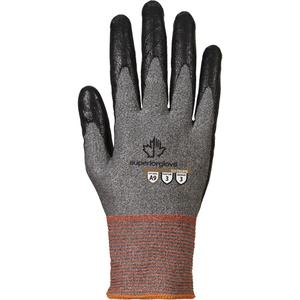 Coated Gloves - 10, 5, 6, 7, 8, 9, 11, 12, 21, TenActiv™, Nitrile, Dipped Palm, ASTM ANSI Level A9, ANSI/ISEA 105 Level 3, Unrated, ANSI/ISEA 105 Level 3, Unrated