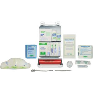 Basic 16 Unit First Aid Kit - Meets CSA Z1220-17 Type 2 Low-Risk Environment, Small (2-25 Workers), Metal Box, Class 1