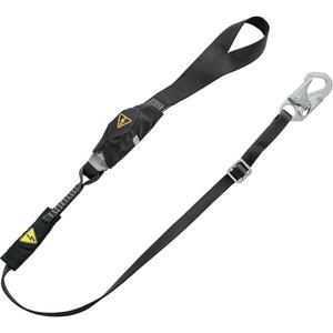 V-Series™ Utility Energy Absorbing Lanyard - 6', 150 lbs., 310 lbs., Snap Hook, Snap Hook, Nylon, Pack, 1