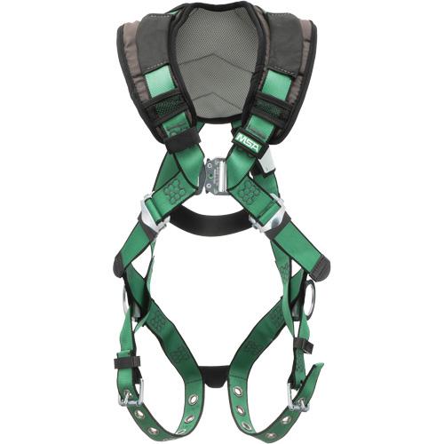 V-Form+™ Harness - Work Positioning/Fall Arrest, AP, 150 lbs., X-Small, X-Large, Back - Side, Tongue Buckle
