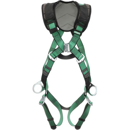 V-Form+™ Harness - Work Positioning/Fall Arrest, AP, 150 lbs., X-Small, Universal, X-Large, Back - Side, Quick-Connect