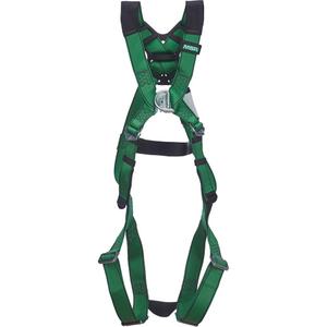V-Form+™ Harness - Ladder Climbing/Fall Arrest, AL, 150 lbs., X-Small, 2X-Large, Universal, X-Large, Back - Front, Pass-Through/Mating