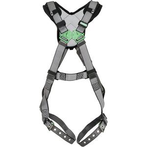 V-Fit™ Safety Harness - Fall Arrest, A, 150 lbs., X-Small, Back, Tongue Buckle