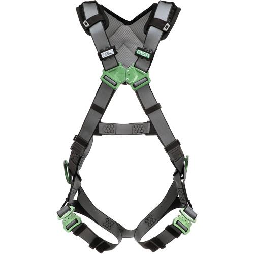 V-Fit™ Safety Harness - Work Positioning/Fall Arrest, AP, 150 lbs., X-Small, 2X-Large, Back - Side, Quick-Connect