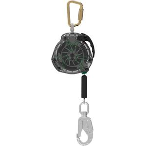V-TEC™ Self-Retracting Lifeline - 50', 1, Galvanized Steel, Stationary, Snap Hook, Steel, Snap Hook, Steel, SRL