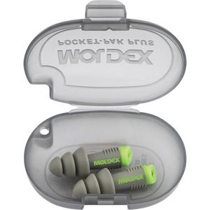 Alphas™ Reusable Earplugs - Uncorded, 27, One-Size, Meets/Exceeds CSA Class AL/ANSI S3.19-1974, Bulk - Plastic Case