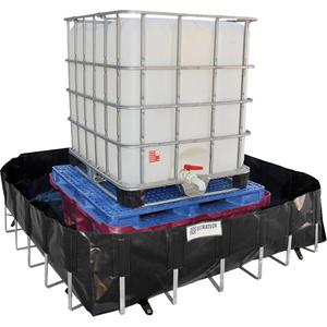 Ultra-IBC Berm® Spill Berm - 400 US gal., L-Bracket