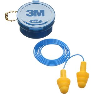 E-A-R™ Ultrafit™ Premolded Earplugs - Corded, 25, One-Size, Meets/Exceeds CSA Class AL, w/Carrying Case, 50 pairs, Pair