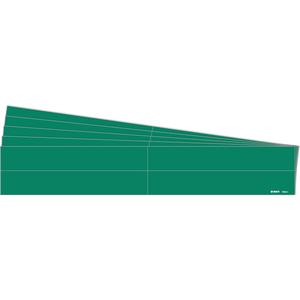 "Blank" Pipe Markers - Vinyl, Green, 3/4" - 2-3/8", 1-1/8", 7", None, Self-Adhesive, 4