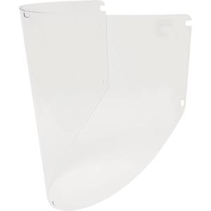 Maxview™ Replacement Anti-Fog Premium Faceshield - 9", 13-1/3", 0.04", Polycarbonate, ANSI Z87+